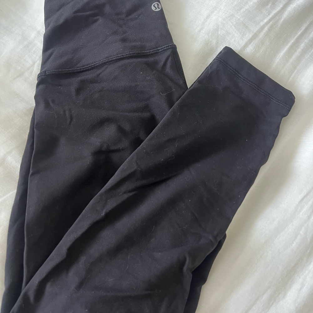 lululemon athletica Black wunder under leggings (old)
